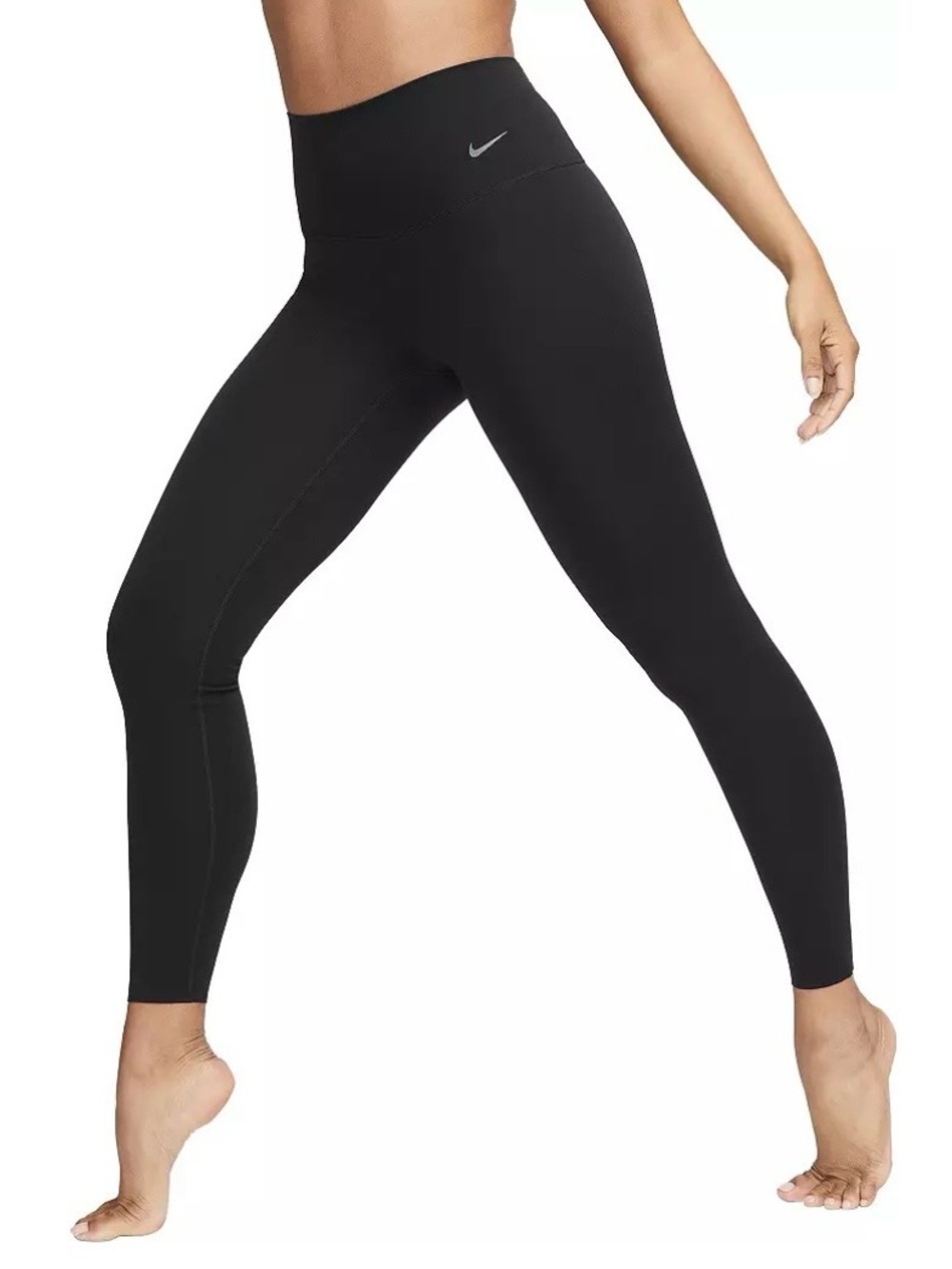 Nike Women's Zenvy Rib Gentle Support High-Waisted 7/8 Leggings-NWOT-size 2X - Picture 2 of 7